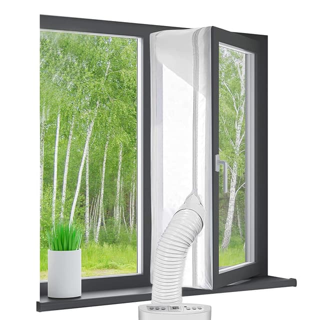 🌬️ Flow Fire 400 cm Mobile Klimaanlage Fensterabdichtung 🪟