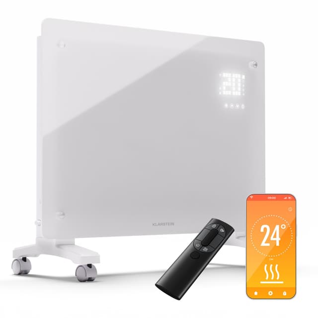 🔥 Klarstein Elektroheizung 1500 W Konvektor Heizung mit App-Control ♨️