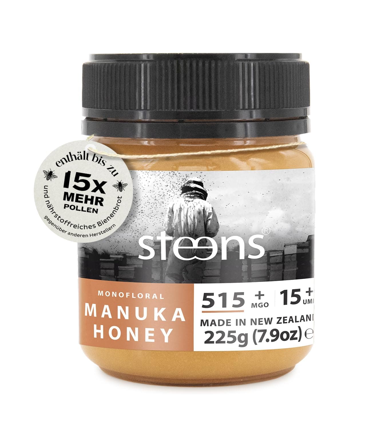 Steens Manuka Honig MGO 515+ - 100% zertifizierter UMF 15+ Honig 🍯🌿