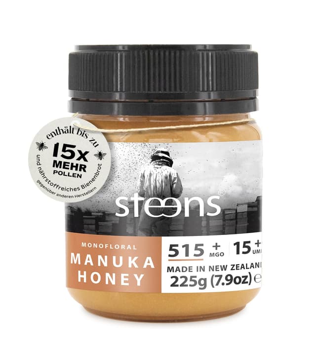 Steens Manuka Honig MGO 515+ - 100% zertifizierter UMF 15+ Honig 🍯🌿