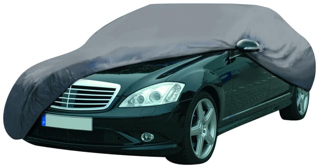 🚗🌧️ Dunlop Autoabdeckung - Universal - 534 x 178 x 120 cm - Schwarz blau