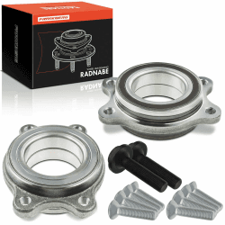 🔧 Frankberg 2x Radnabe Radlagersatz Vorne Hinten unterstützt die ABS-Funktion Kompatibel mit A4 8K2 B8 A4 Allroad 8KH B8 A4 Avant 8K5 B8 A6 Avant 4G5 C7 4GD Replace# 4H0498625 Angebot bei HelloDeals