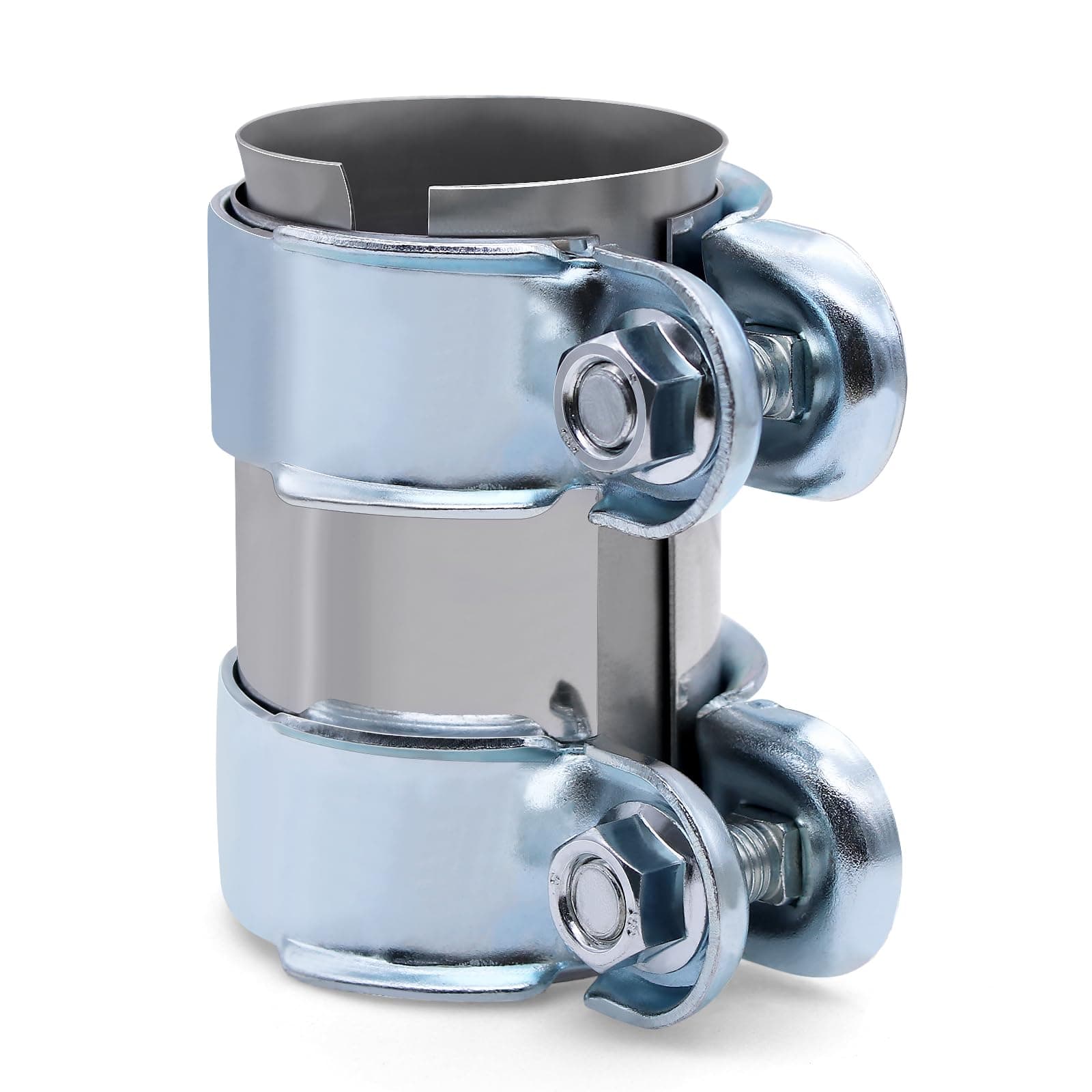 🔧 PWGHWG Auspuffschelle 55mm Doppelschelle Auspuff Schelle Rohrverbinder Edelstahl 🛠️