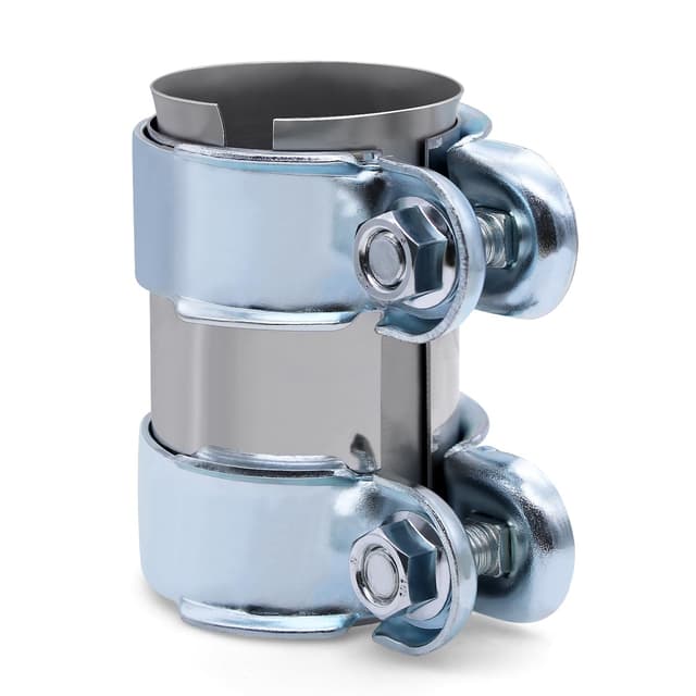 🔧 PWGHWG Auspuffschelle 55mm Doppelschelle Auspuff Schelle Rohrverbinder Edelstahl 🛠️