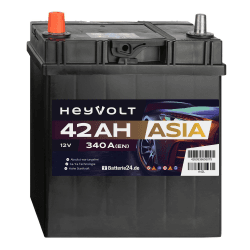 HeyVolt Asia Autobatterie 12V 42Ah 340A/EN Starterbatterie 🚗💥 Angebot bei HelloDeals