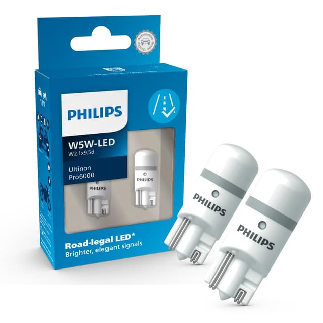 Philips Ultinon Pro6000 W5W T10 LED-Fahrzeugbeleuchtung 🚗💡
