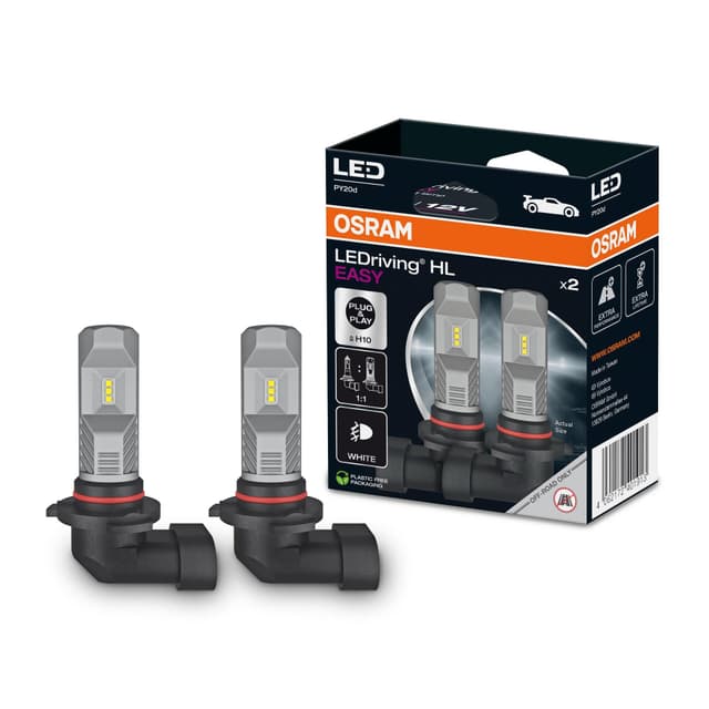 🔥 Super Deal: Osram Kit mit 2 LEDriving HL EASY H10 ECO PACKAGING-Lampen 9145DWESY-2HB!