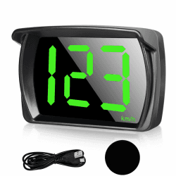 🚗 Digitaler Auto Tachometer: Head Up Display Auto HUD Geschwindigkeitsmesser Angebot bei HelloDeals