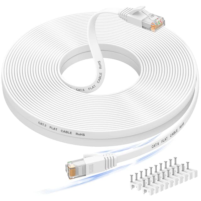 🔥 Nixsto Ethernet Kabel 30m Cat 6 - High Speed Netzwerkkabel 🚀