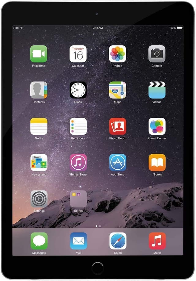 🌟 Super Angebot! 🌟 Apple iPad Air 2 16GB Wi-Fi - Space Grau (Generalüberholt)