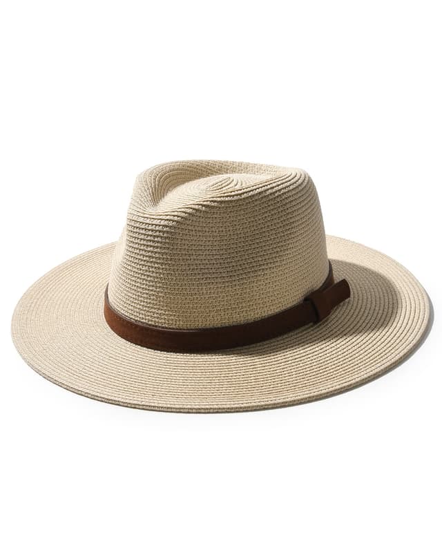 🌞🎩 FURTALK Unisex Panamahut Breite Krempe Sommerhut 🎩🌞