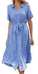 Livonmone Sommerkleid Damen 😍👗🌸 Angebot bei HelloDeals