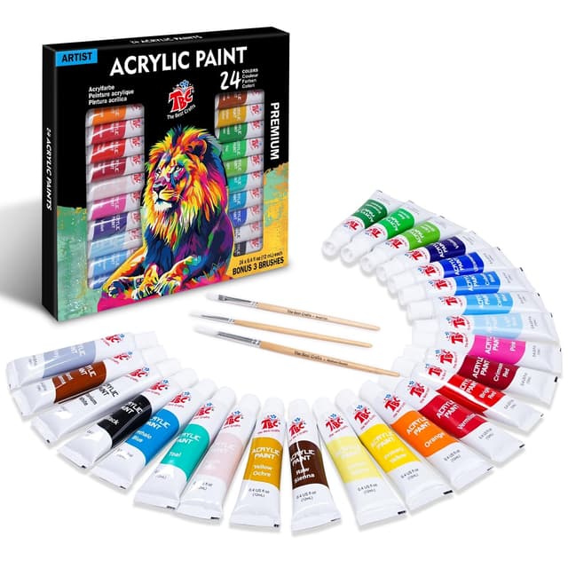 TBC Das Beste Crafts Acrylfarben Set 🎨🖌️