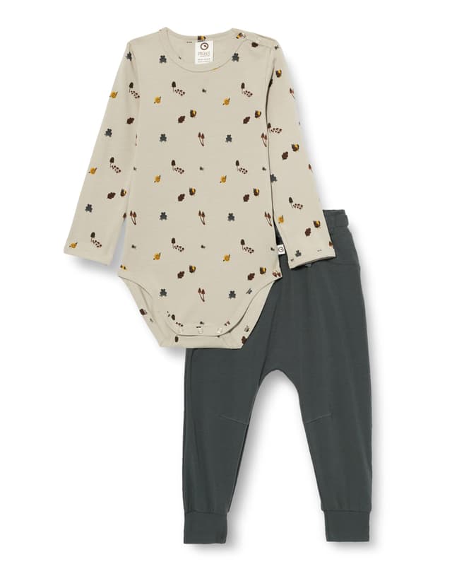 🌿🌳👶 Super Deal: Müsli Baby-Jungen Forest Set Base Layer 68 Soft Green/ Mustard/ Bark nur 19.1€!