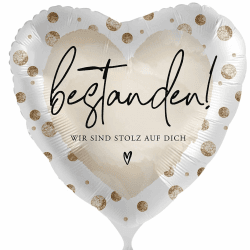 Folienballon Bestanden - Stolz auf Dich 🎓 Angebot bei HelloDeals