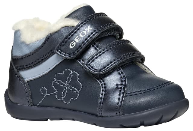 👶👟 Geox Baby-Mädchen B Elthan Girl A Sneaker 19 EU Blau - 50% Rabatt!