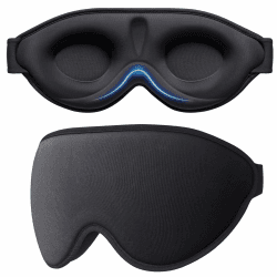 Gritin Schlafmaske für Seitenschläfer mit 3D Augenhöhlen Schlafbrille 😴🌙 Angebot bei HelloDeals
