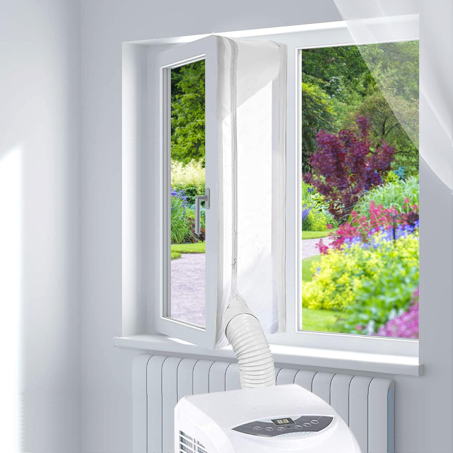 Fensterabdichtung für mobile Klimageräte - Verbessern Sie die Klimaanlage Ihres Raums 🍃