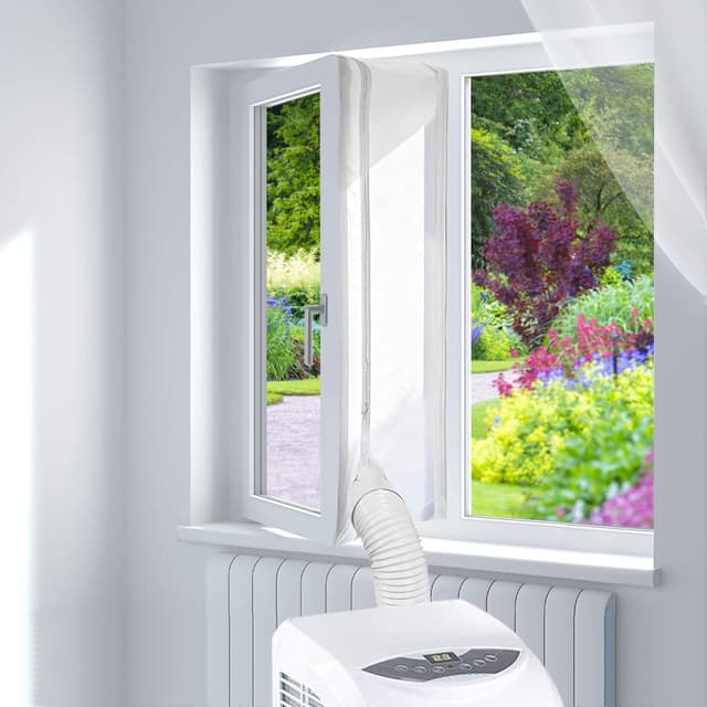 Fensterabdichtung für mobile Klimageräte - Verbessern Sie die Klimaanlage Ihres Raums 🍃