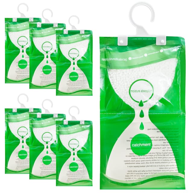 🌿🌧️ Kleiderschrank Feuchtigkeitsabsorber 7 Pack Hanging Luftentfeuchter 🌧️🌿