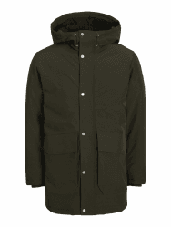 🧥 JACK & JONES Male Parka Parka S Rosin - Nur 39.8€ & Kostenloser Versand!