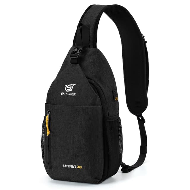 🎒 SKYSPER URBAN X6 Schultertasche 🌿 Leichte Sling Bag für Outdoor Abenteuer!