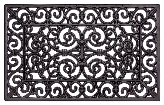 🌟 Hanse Home Gummi Fußmatte für Innen und Außen 45x75cm - Gummimatte Fussmatte Outdoor 🏡