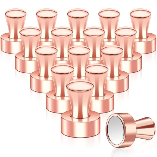 🌟 Starke Neodym Magnete Set - Roségold-16stk 🌟