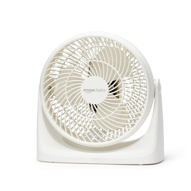 🌀 Amazon Basics Tisch-Ventilator tragbar: Leise Kühlung mit 3 Geschwindigkeiten 🌬️