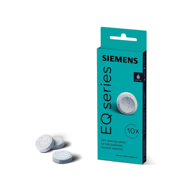 🚀 Siemens Reinigungstabletten TZ80001A, 10 Stück - Entfernt Kaffeeöl-Rückstände!
