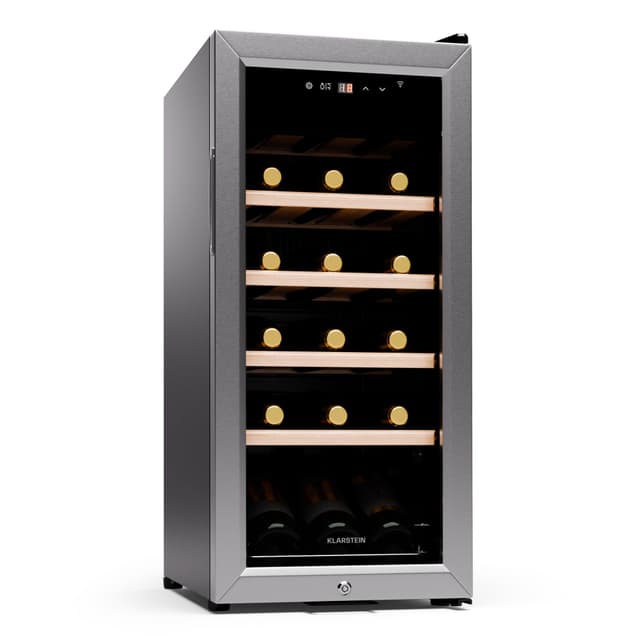 Klarstein Weinkühlschrank 1 Zone Getränkekühlschrank 🍷
