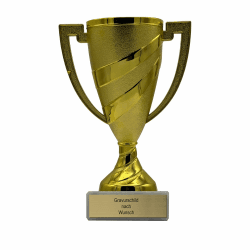 🏆 Pokal-Fabrik.de - Pokal mit Gravur Wunschtext in Gold, Silber oder Bronze 🌟 Angebot bei HelloDeals