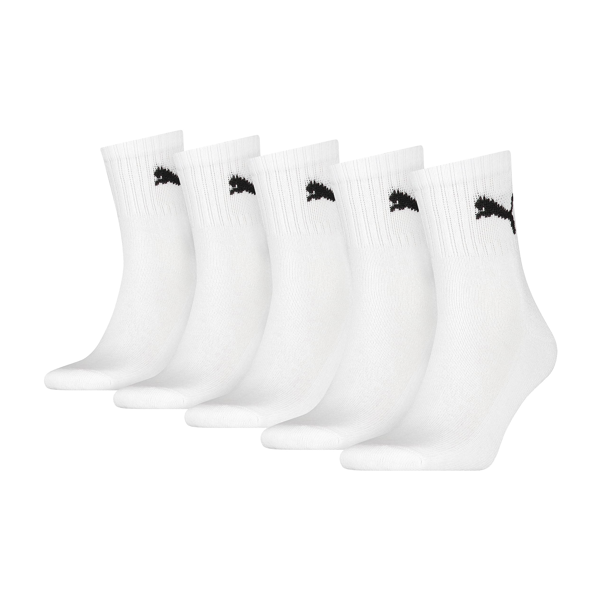 🧦 Super Angebot: Puma Unisex Socken (5er Pack) 43-46 Weiß
