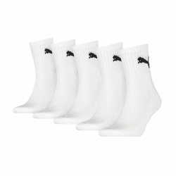 🧦 Super Angebot: Puma Unisex Socken (5er Pack) 43-46 Weiß Angebot bei HelloDeals