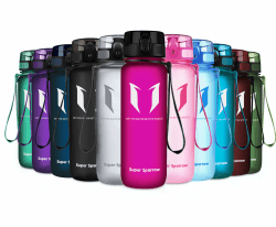 Super Sparrow Trinkflasche - Tritan Wasserflasche - 500ml Fuchsie 💧🚴‍♂️ Angebot bei HelloDeals