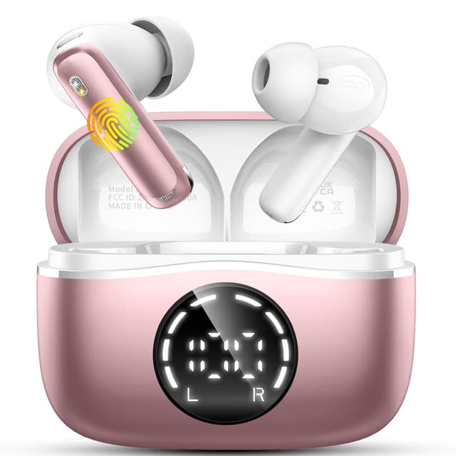 Neue Bluetooth Kopfhörer 2025 - 48H Spielzeit, HiFi Stereo, IP7 Wasserdicht 🎧🔥