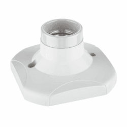 🌟 LEDSCOM.DE Deckenleuchte/Lampenfassung ELEKTRA, Porzellan, weiß, 1x E27 max. 60W 1 Stück (1er Pack) Weiß 🌟 Angebot bei HelloDeals