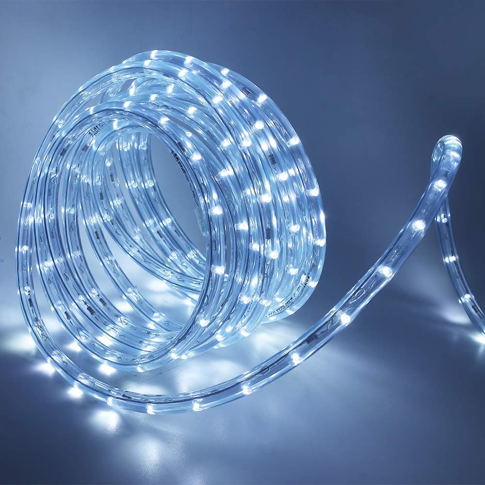 🌟 KISUFU 4M LED Strip Rope Lights: Warmweiß LED Lichtschlauch Außen 🌿