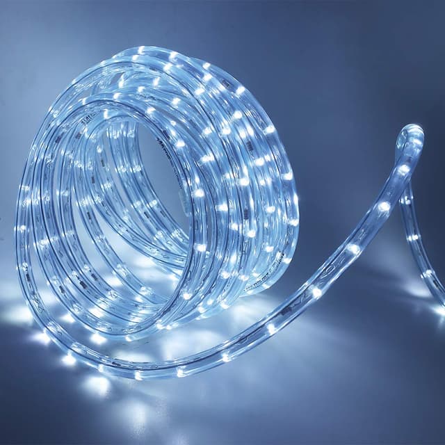 🌟 KISUFU 4M LED Strip Rope Lights: Warmweiß LED Lichtschlauch Außen 🌿