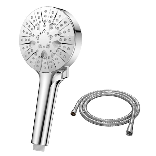 Properhome HS01 – Druckverstärkende Handbrause mit 6 Sprüharten 🚿