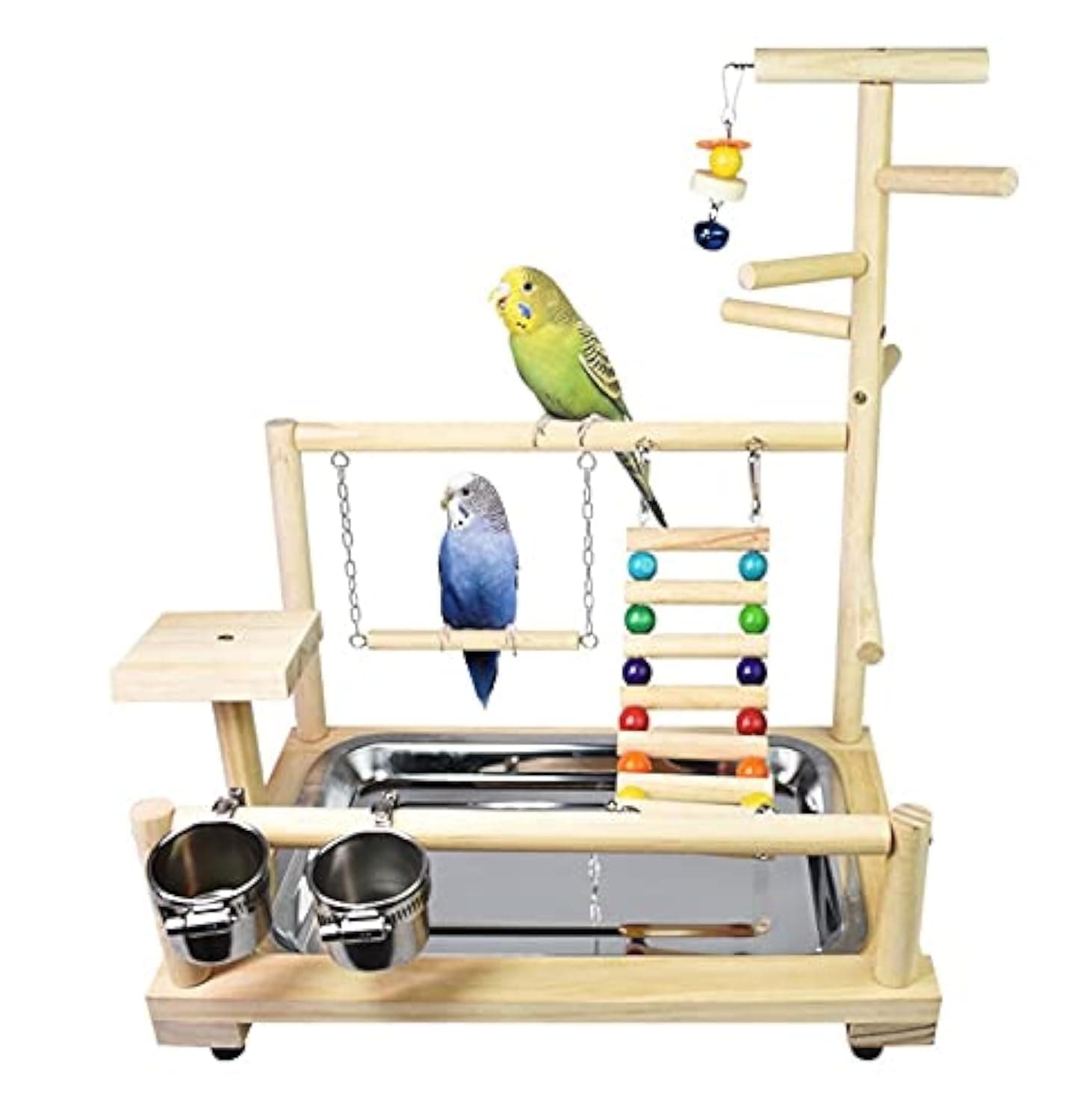 Papagei Vogel Spielplatz 🐦 Rabatt-Angebot! Sparen Sie 20% auf Parrot Playstand W140