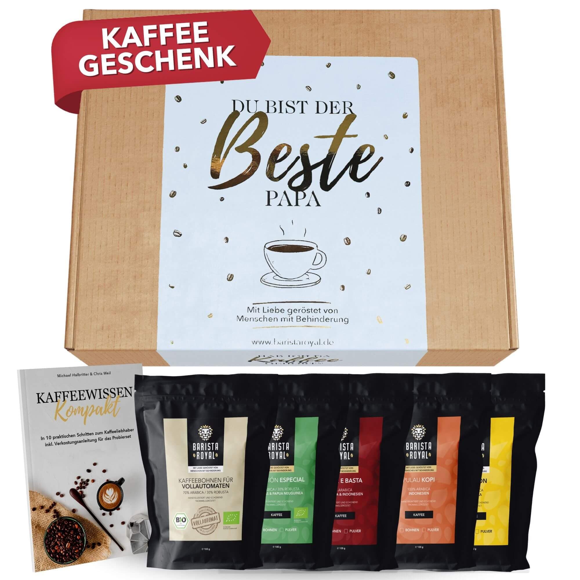 Premium Kaffeebohnen Geschenkset für den besten Papa! ☕🎁