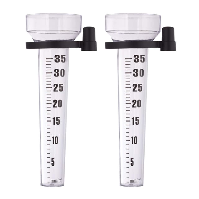🌧️ Angebot: Relaxdays Regenmesser 2er Set 🌧️