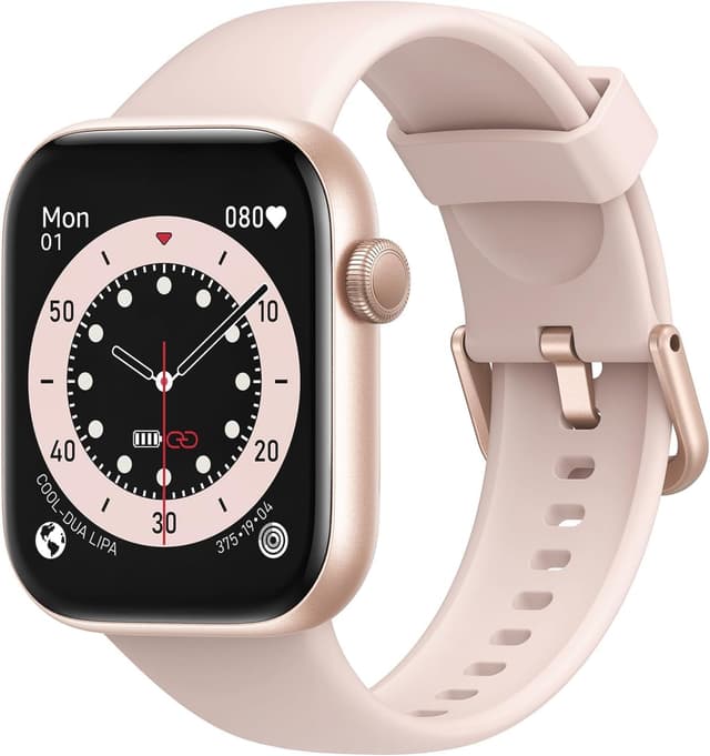 Smartwatch Damen Herren 1,85" HD Touch Fitnessuhr mit Telefonfunktion