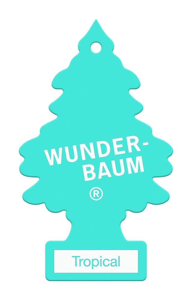 WUNDER-BAUM Auto-Lufterfrischer Tropical | 1 Stück 🍍🥥