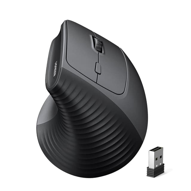 UGREEN 2.4G & Bluetooth Maus Kabellos Vertikale Ergonomische Maus 🖱️