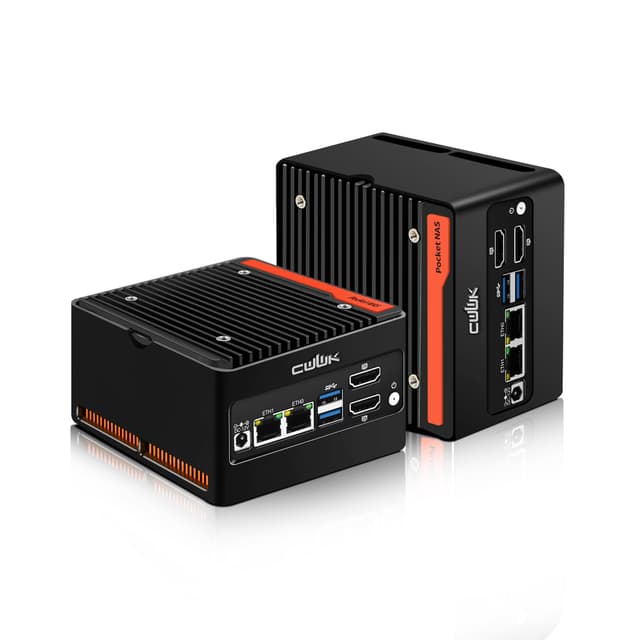 CWWK X86-P6 N355 Mini PC Pocket-NAS, 4 Bay M.2 NVMe Mini Computer 🚀