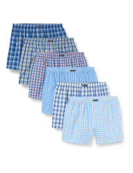 Lower East American Boxershorts Herren 10 Pack I 6 Pack aus 100% Baumwolle - Unterwäsche Herren, Unterhosen für Männer 6 Business L 🩳🇺🇸