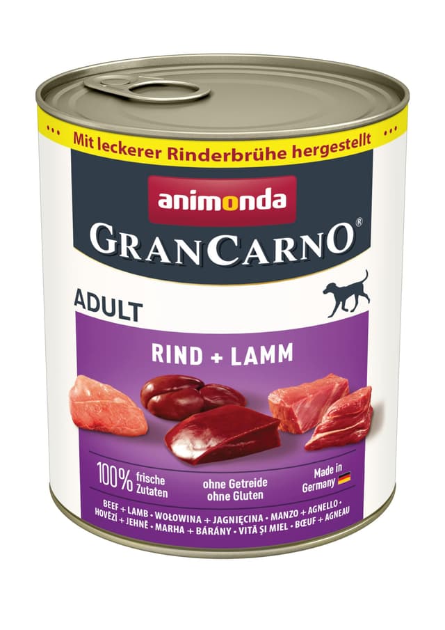 Angebot: Animonda GranCarno Adult Rind & Lamm - 6 x 800 g 🐶🍖