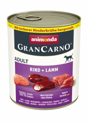 Angebot: Animonda GranCarno Adult Rind & Lamm - 6 x 800 g 🐶🍖 Angebot bei HelloDeals